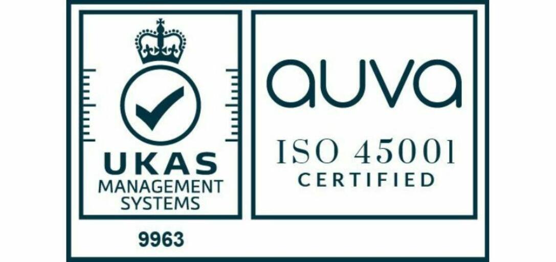 ISO 45001 / UKAS logo