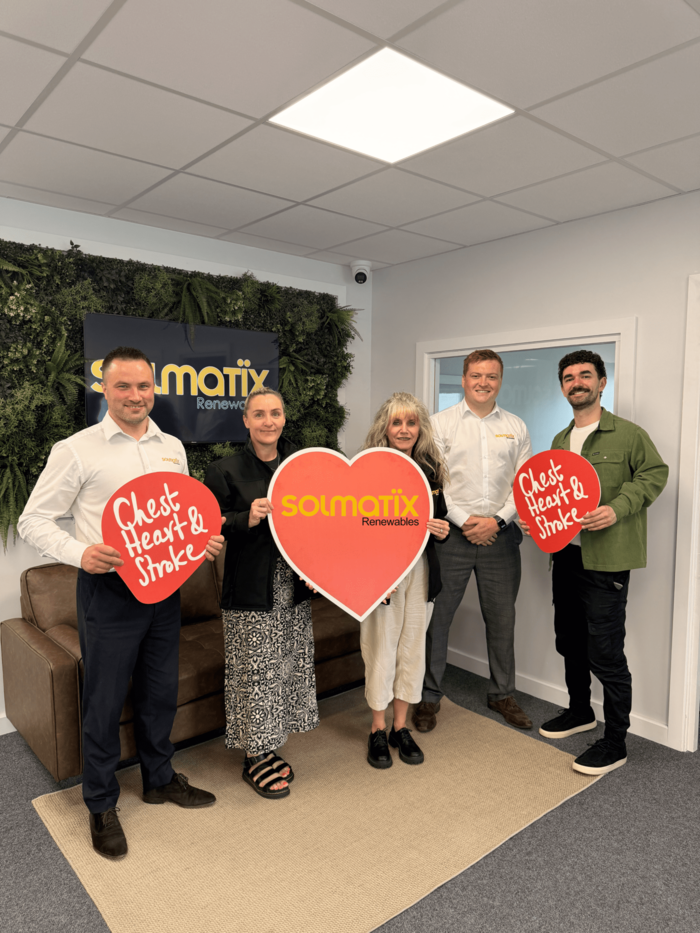 Solmatix names NI Chest Heart and Stroke charity partner.
