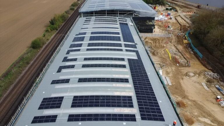 Little Preston Solar PV installation for Glencar Construction Ltd.