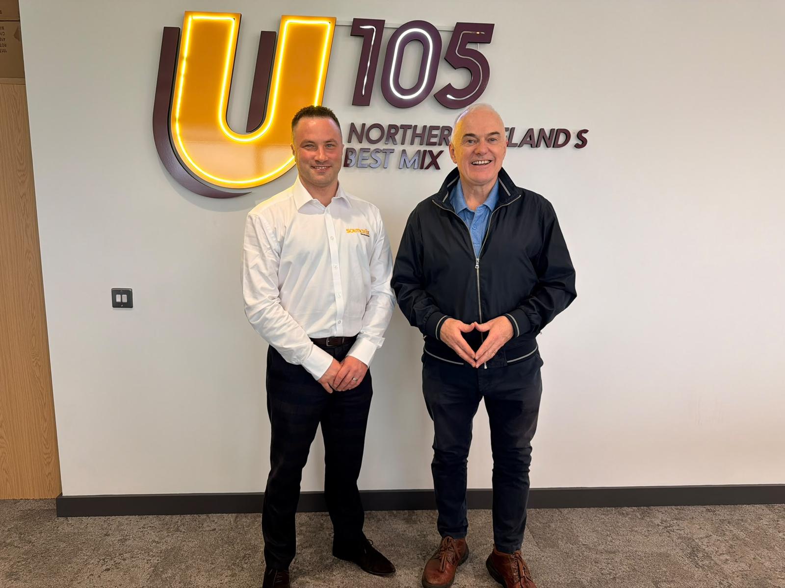 Solmatix, U105 Radio, Frank Mitchell Show
